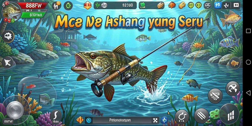 Tangkapan besar di permainan 888FW dengan suasana memancing yang menakjubkan.