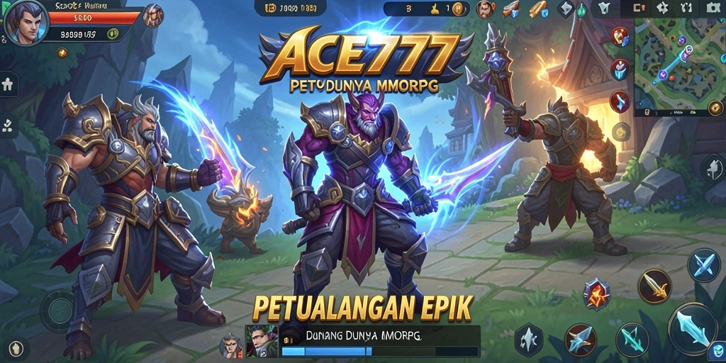 Tampilan gameplay ACE777 yang menakjubkan dan mendebarkan.