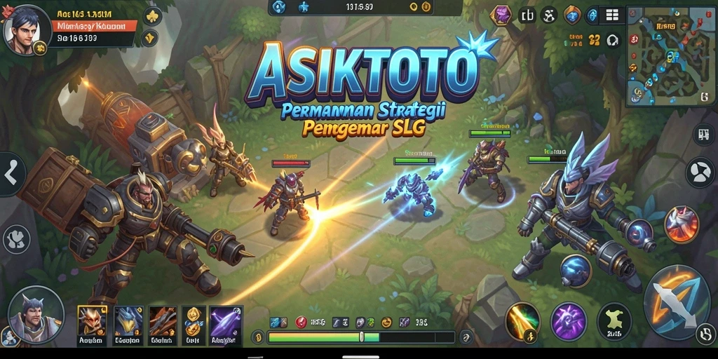 Tampilan gameplay SLG yang menarik dengan aksi pertempuran seru.