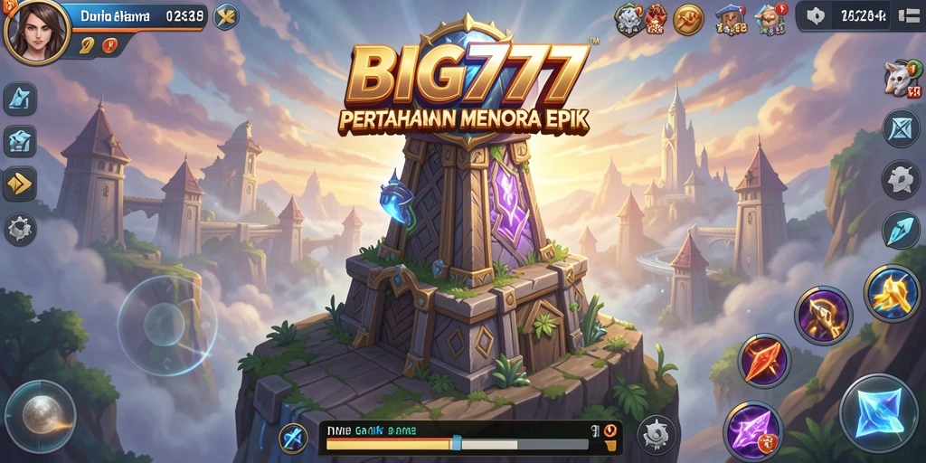 Gameplay seru dan menantang di <strong>BIG777</strong> Tower Defense.