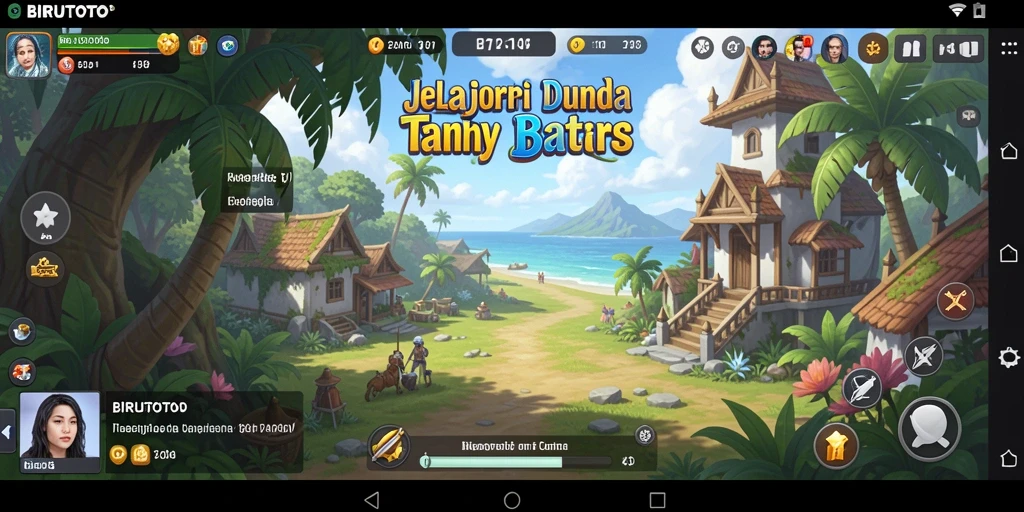 Tangkapan layar gameplay yang menampilkan petualangan di dunia terbuka.