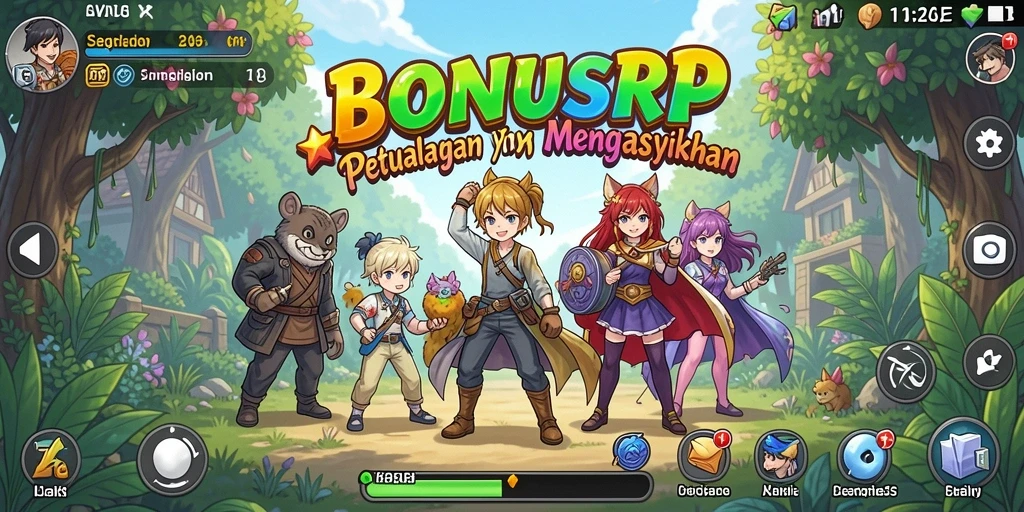 Tampilan menarik dari gameplay BONUSRP yang penuh aksi.
