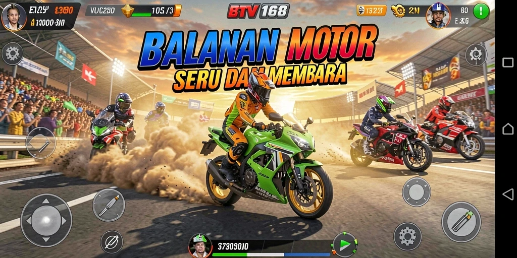 Tampilan gameplay BTV168 yang seru dan mendebarkan.