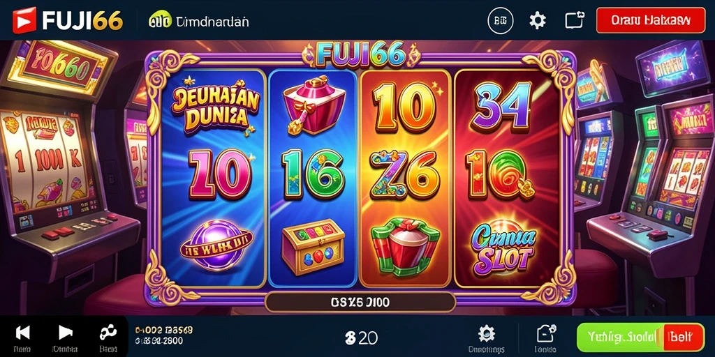 Screenshot gameplay FUJI66 menunjukkan grafis yang menarik dan fitur bonus yang mengasyikkan.