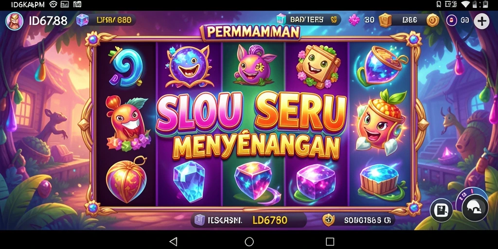 Tampilan menarik dari gameplay Slot ID6788 yang menghibur.