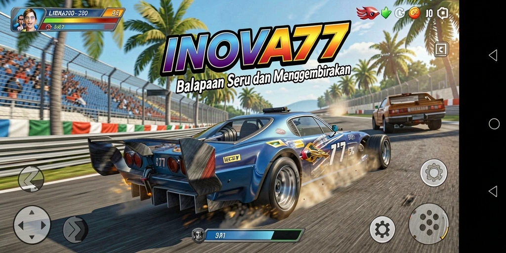 Gameplay mendebarkan dengan balapan yang kompetitif dan mobil kustomisasi.