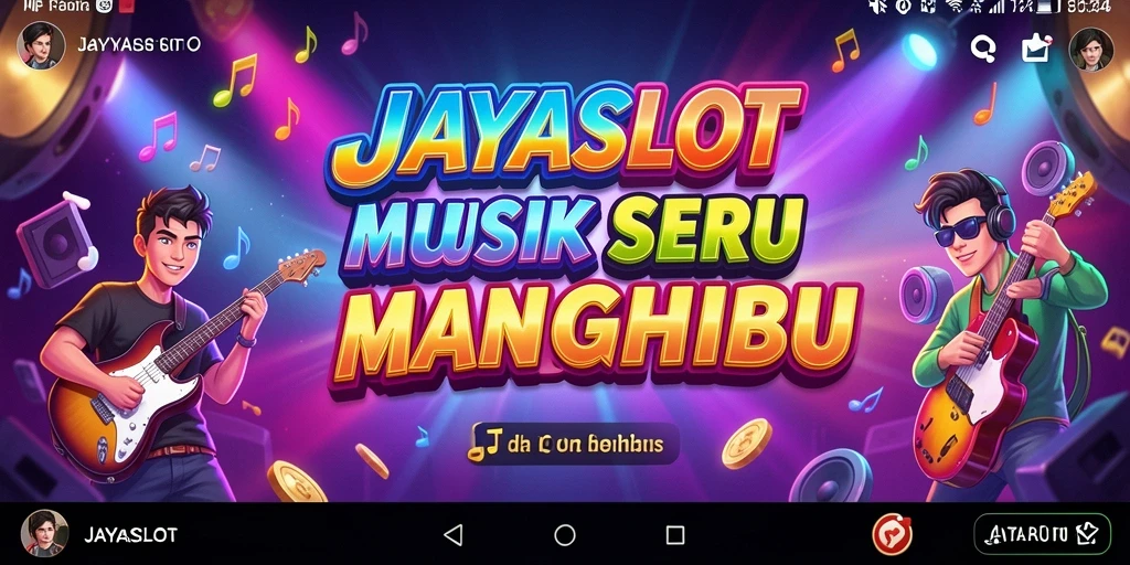 Tampilan gameplay JAYASLOT dengan pengalaman musik interaktif.