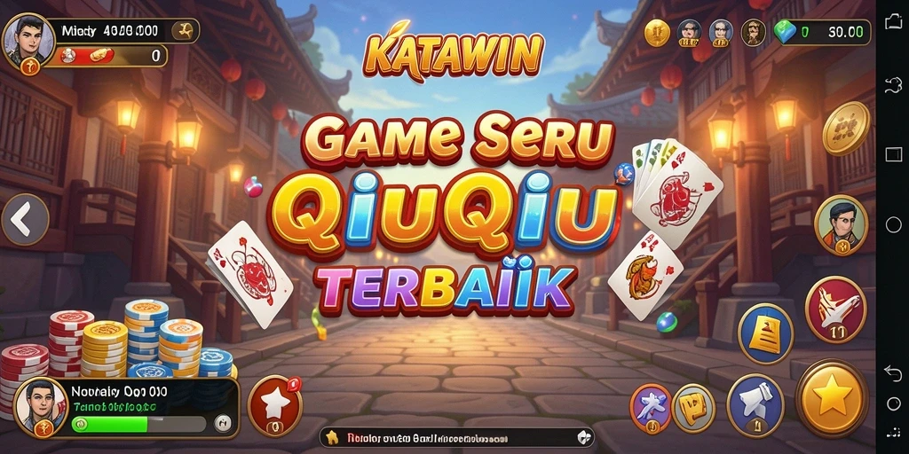 Tampilan gameplay seru dari KATAWIN yang mengasyikkan.