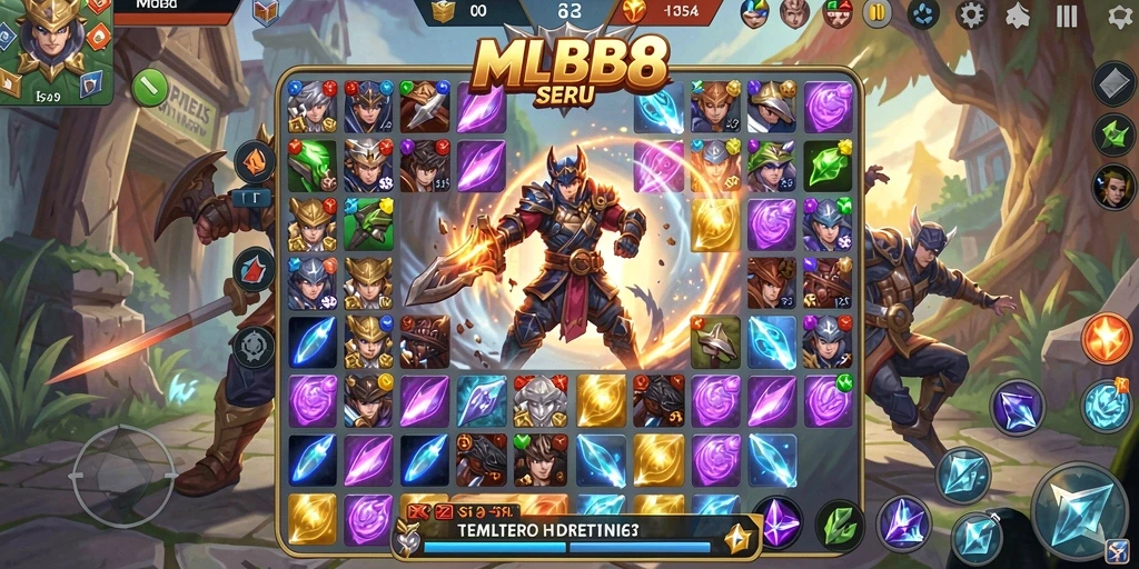 Gameplay menantang dan penuh warna di MLBB8.
