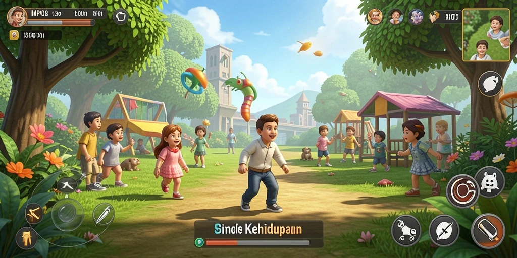 Tampilan gameplay MPO08 yang interaktif dan menyenangkan.