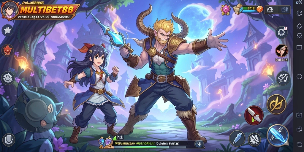 Screenshot MULTIBET88 yang menunjukkan aksi seru dalam gameplay Anime.
