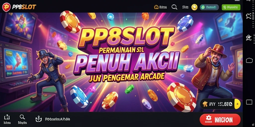 Tampilan gameplay seru di PP8SLOT dengan tema slot menarik.