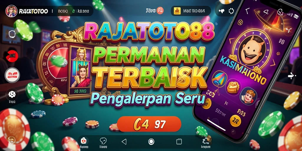 Screenshot gameplay RAJATOTO88 menampilkan keseruan permainan kasino.