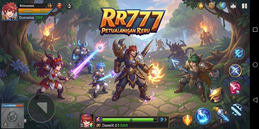 Gameplay RPG yang mendebarkan dengan petualangan mendunia.