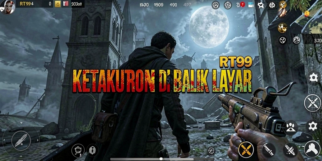 Gameplay RT99 yang menegangkan dan menyeramkan terlihat jelas.