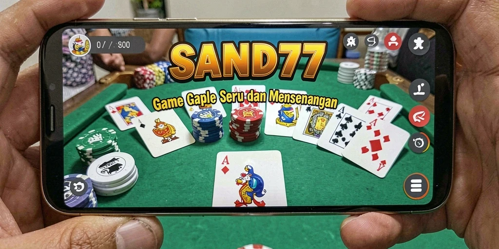 Screenshot gameplay Gaple yang menarik dan interaktif.